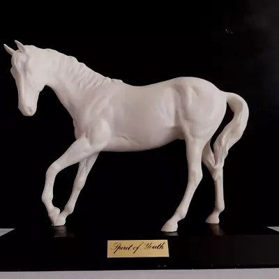 Buy BESWICK HORSE SPIRIT OF YOUTH WHITE MATT FINISH  MODEL No. 2703 • 29.99£