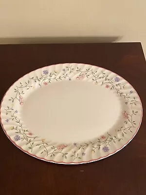 Buy Johnson Brothers SUMMER CHINTZ OVAL Serving LARGE PLATTER 13.75”x10.5” England • 19.05£