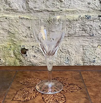 Buy Royal Doulton Crystal Chelsea Pattern 17 Cm Red Wine Glass Immaculate • 19.99£
