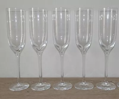 Buy 5x Wedgwood Champagne Flutes. Vintage Set Wedgewood Clear Glasses • 21.95£