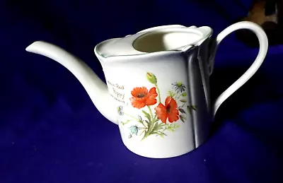 Buy The Country Diary Collection Royal Winton Red Poppy Vintage Watering Jug 1977 • 11.50£