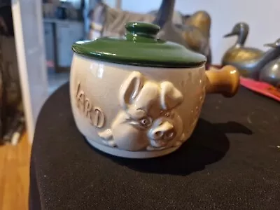 Buy Vintage Sylvac Pig Lard Funny Face Ceramic Lidded Pot 4904. Rare • 9.99£
