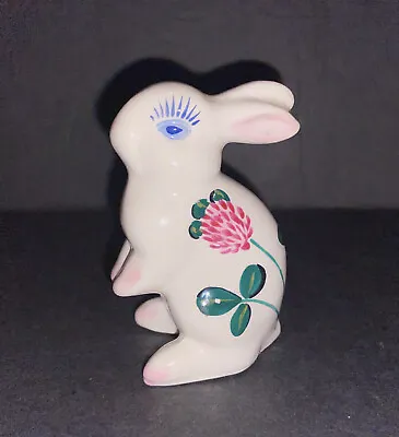 Buy PLICHTA Bunny Rabbit Figurine Thistle Wemyss Hand Painted London England 3” • 28.44£