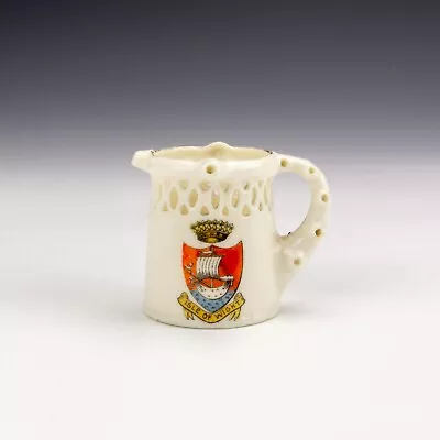 Buy Gemma Crested China - Isle Of Wight Crest - Miniature Puzzle Jug • 3.99£