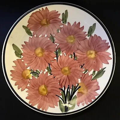 Buy Hand Painted Hermes Ceramics Crete Floral Plate - B3 • 6£