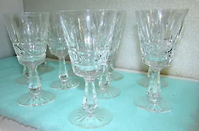 Buy Set Of 10 Waterford Kylemore Crystal Claret Wine Glasses  Vintage Irish Cut • 184.93£