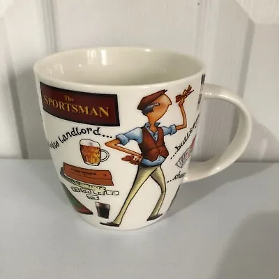 Buy Queens By Churchill *At Your Leisure The Sportmans DARTS * Fine China Coffee Mug • 6.99£