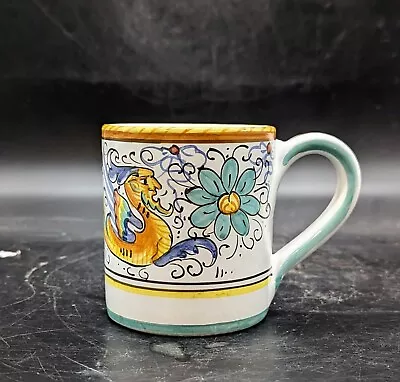 Buy Vintage Ceramica Italy Coffee Tea Mug Cup Italian Pottery Dragon 3.5  • 17.45£