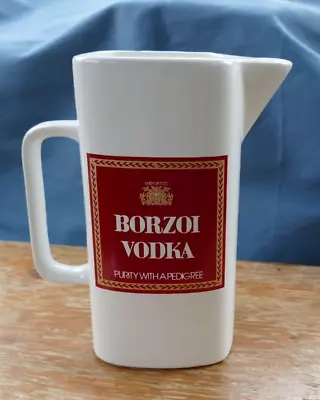 Buy Borzoi Vodka Water Jug- Made By HCW Ltd Burleigh Ware Great Britain • 5.95£