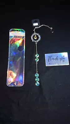 Buy Hand Crafted Unique Sun Catcher With Hanging Glass Crystals (Read Description)  • 3.49£