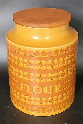 Buy Hornsea Pottery Saffron Large Storage Jar - Flour - NEW SEAL - 20 Cm • 20£