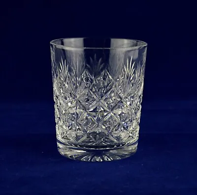 Buy Thomas Webb Crystal “WELLINGTON” Whiskey Glass / Tumbler – 7.6cms (3″) Tall • 16.50£