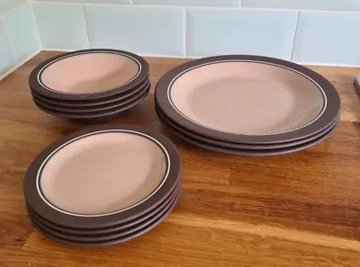 Buy Hornsea Pottery Coral Dinner Plates, Side Plates And Bowls • 8£