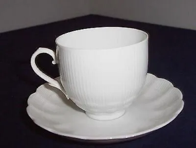 Buy Kaiser China Germany ROMANTICA All White Cup Saucer • 6.74£