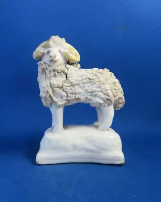 Buy Antique Early 19thc Staffordshire Figure Of A Ram C1830 -sheep- Lamb • 39£