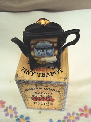 Buy Paul Cardew - Washing Mangle,  Miniature Ceramic Teapot, Boxed • 17.50£