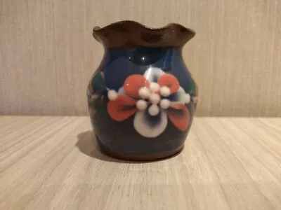 Buy Haseley Manor Pottery Isle Of Wight Handmade Handpainted Small Ornamental Pot   • 4.99£