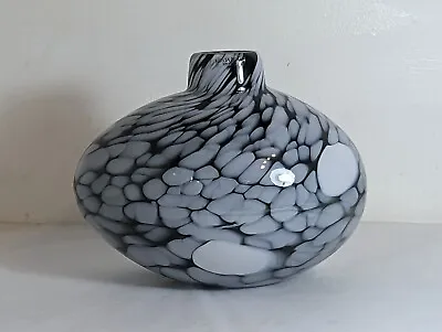 Buy Kosta Boda Ann Wahlstrom Small Studio Glass Egg Nest Marbled Vase 40212 • 225£