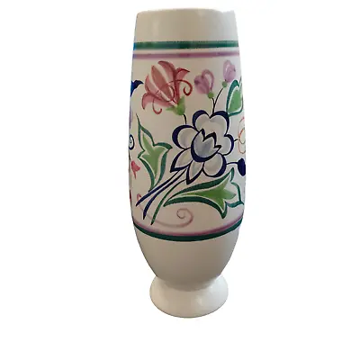 Buy Poole Pottery Floral Design Vase • 10.50£