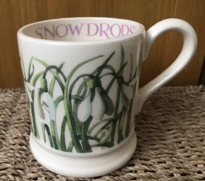 Buy Emma Bridgewater Snowdrops Mug NEW Spring Winter Wild Flowers Half Pint • 18.95£