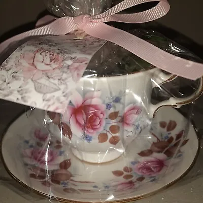 Buy Vintage Bone China Tea Cup And Tea Gift Sets - Valentine's/ Mothers Day Gift • 7.64£