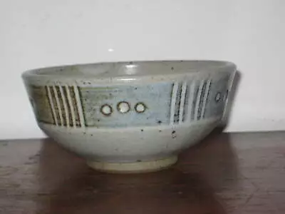 Buy Cornish Studio Pottery Bowl Lovely Incised Decoration 1950s • 28£