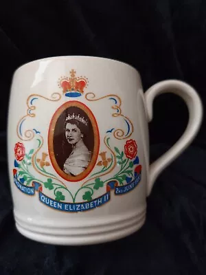 Buy Queen Elizabeth II Coronation Mug By Maddock, England • 9.99£