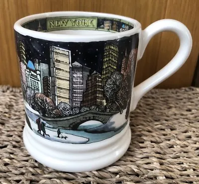 Buy Emma Bridgewater New York At Christmas Half Pint Mug NEW Winter Cities Of Dreams • 21.95£