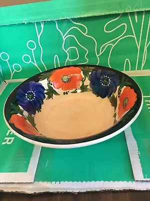 Buy RIDGWAYS BEDFORD WARE POTTERY BOWL HAND PAINTED ENGLAND-9 1/2 X 3 • 15.48£