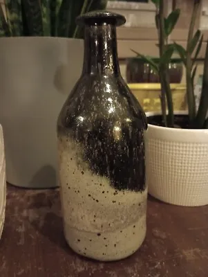 Buy Karen Nicholson Handmade Clay Bottle Vase • 38.51£
