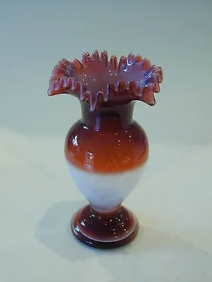 Buy Kralik 1900's Art Nouveau Iridescent Unusual Bohemian  Glass Vase  • 34.99£
