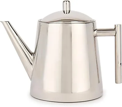 Buy La Cafetière LCTP1500 Stainless Steel Infuser Teapot 1.5L, 8 Cup (Silver) • 29.99£
