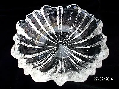 Buy Glass Dish. Frank Thrower.Dartington. Lead Crystal.  Hollywood ? • 15£