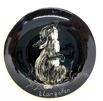 Buy Vintage Llangollen Handpainted Signed Bunny Rabbit Trinket Dish • 11.37£