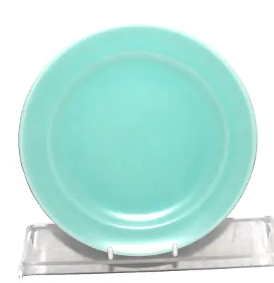 Buy Poole Pottery Streamline Shape Rimmed Dessert Plate 19.5cm Dia In Ice Green • 5.25£