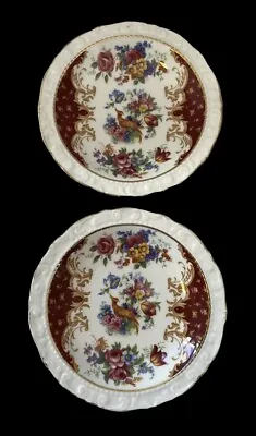 Buy 2 Paragon England ROCKINGHAM RED Two Small Sauce Or Condiment Pin Dish 4 5/8  • 9.50£