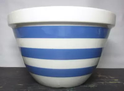 Buy Cornish Ware Blue & White Pattern Mid Century 7  Bowl In Excellent Condition. • 25£