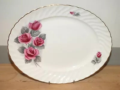 Buy Swinnertons Vintage Pink Rose Pattern Bone China Charger Plate • 12.99£