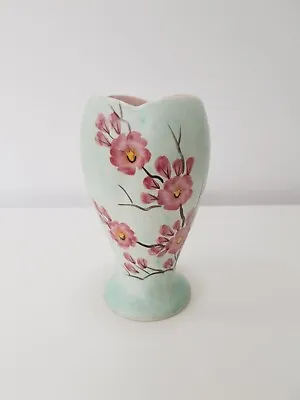 Buy Vtg Hand Painted Cherry Blossom Radford Pottery Posy Flower Vase  14cm • 11.99£