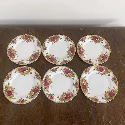 Buy Set Of 6 Royal Albert Old Country Roses Side Plates • 24.95£