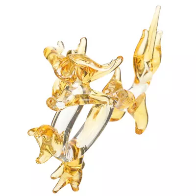 Buy  Spring Festival Decor Hand Blown Glass Dragon Crystal Ornaments • 9.69£