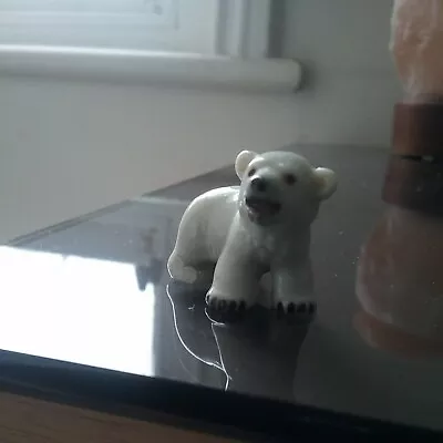 Buy Vintage Wade Whimsies Polar Bear Cub • 2.75£