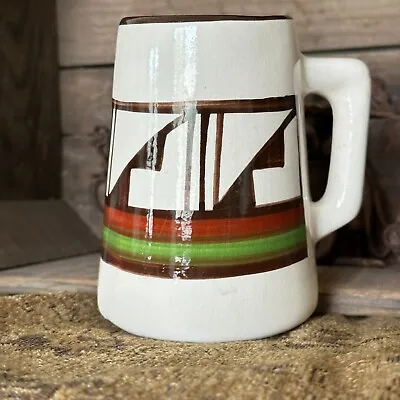 Buy Vintage MUG Ute Mtn Pottery, Hand-painted Native American Art Pottery By M. Taik • 11.38£