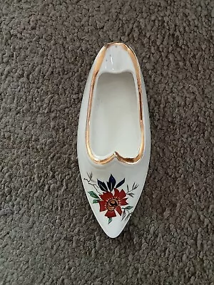 Buy Vintage Royal Stafford Bone China Trinket Shoe • 9.50£
