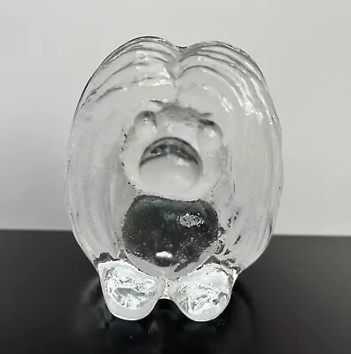 Buy VINTAGE Swedish Scandinavian Art Glass Troll Paperweight Figurine • 6.99£