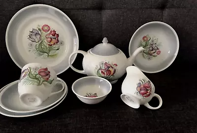 Buy Susie Cooper For One Person Tea Pot /plate /bowl /tea Cup Saucer /milk And Sugar • 49£