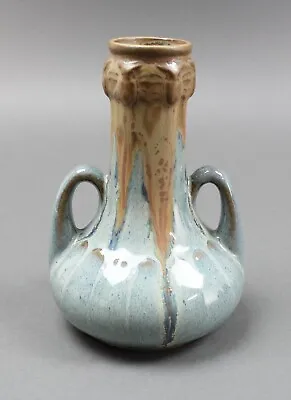 Buy Denbac Signed Superb French Art Nouveau Crystalline Glaze Art Pottery Vase 6  • 398.97£