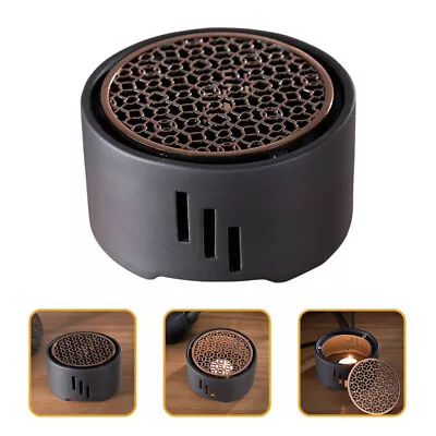 Buy Japanese Black Tea Cast Iron Teapot - For Wax Warmer • 15.59£