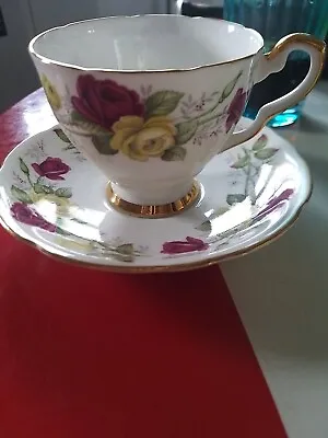 Buy Royal Staffordshire China Tea Cup And Saucer Summer Day • 5£