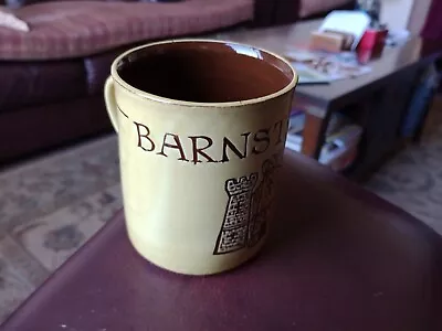 Buy Bideford Pottery. Yellow Glaze  BARNSTAPLE  Mug. 9.5cm Tall, 8cm Rim Dia. • 16£